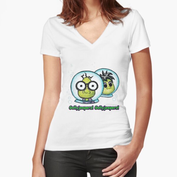 Fitted V-Neck T-Shirt