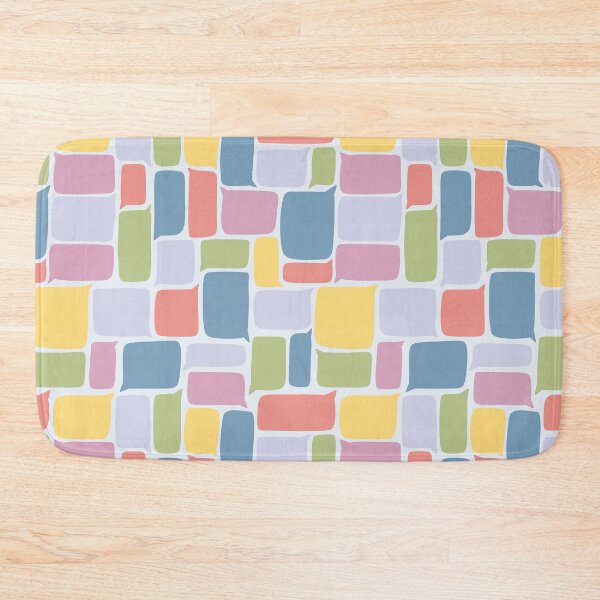 Item preview, Colorful speech bubble pattern designed and sold by srsig designs.