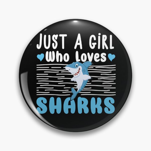 Item preview, Just A Girl Who Loves Sharks  designed and sold by nueschka.