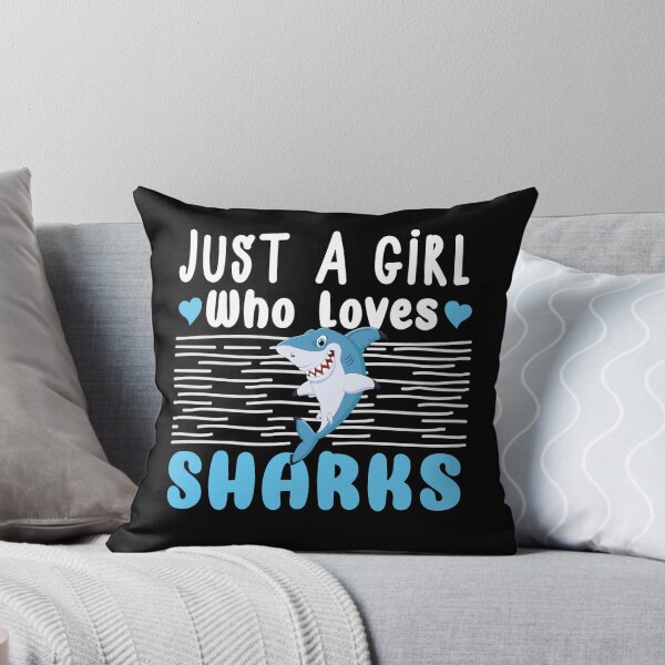 Item preview, Just A Girl Who Loves Sharks  designed and sold by nueschka.