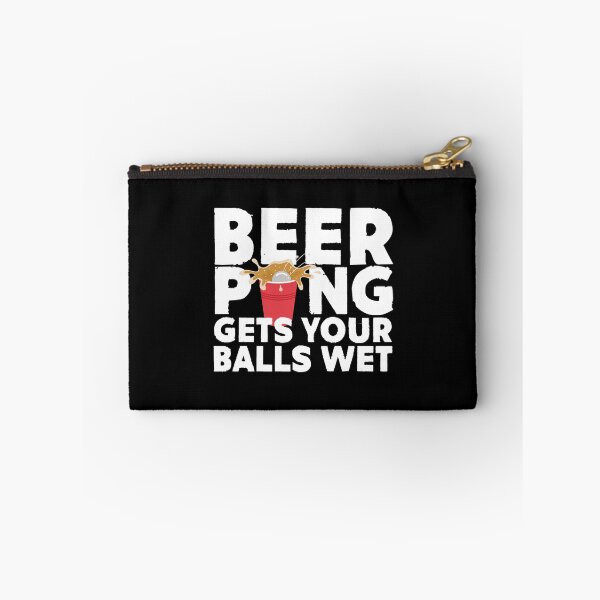 Item preview, Beer Pong Gets Your Balls Wet designed and sold by thingsandthings.