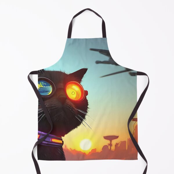 Item preview, Cat Watching Sunset Scene designed and sold by roleshop.