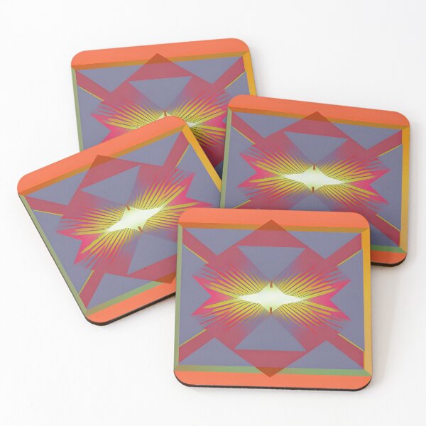 Item preview, Desert Sun Rise Modern Art designed and sold by Ink Art Design.