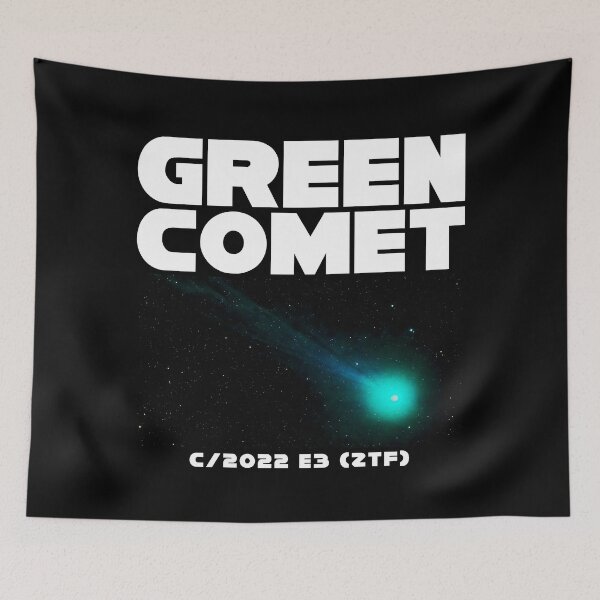 Item preview, Green Comet C/2022 E3 (ZTF) | Neanderthal Comet 2023 designed and sold by marboywonderboy.