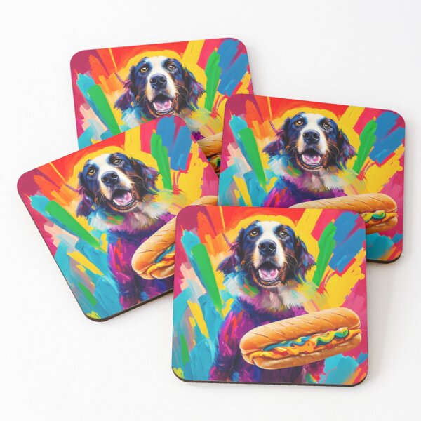 Aperçu de l'œuvre Hot Diggity Dog - Le chien de hot-dog - Le délice pour chien créée et vendue par WBP Mart.