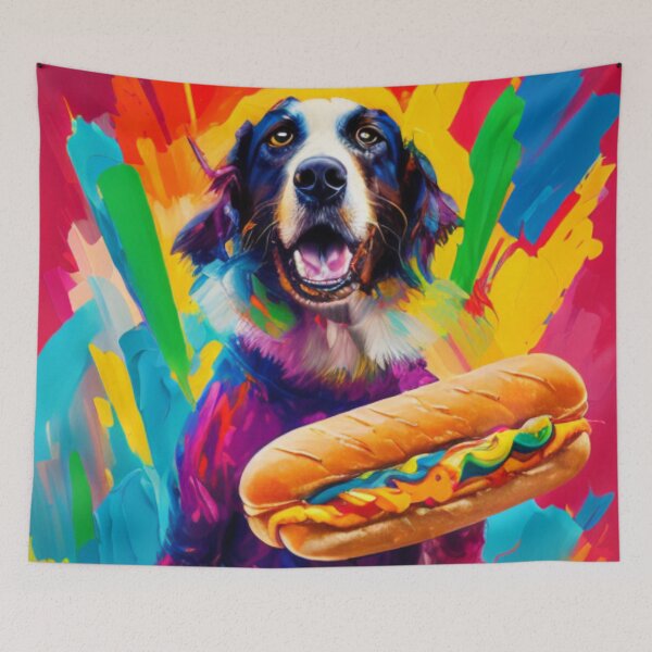 Item preview, Hot Diggity Dog - The Hot Dog Hound - The Doggie Delight designed and sold by WBP Mart.