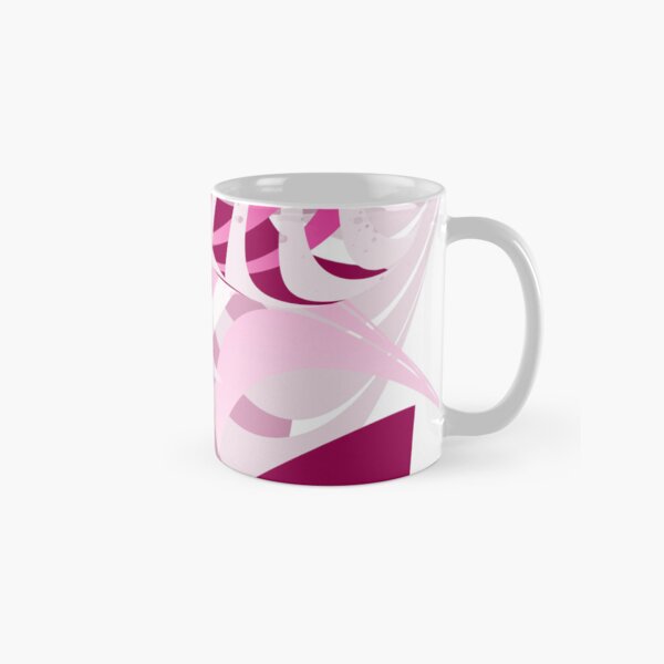 Step In - Abstract Curves and Shapes Classic Mug