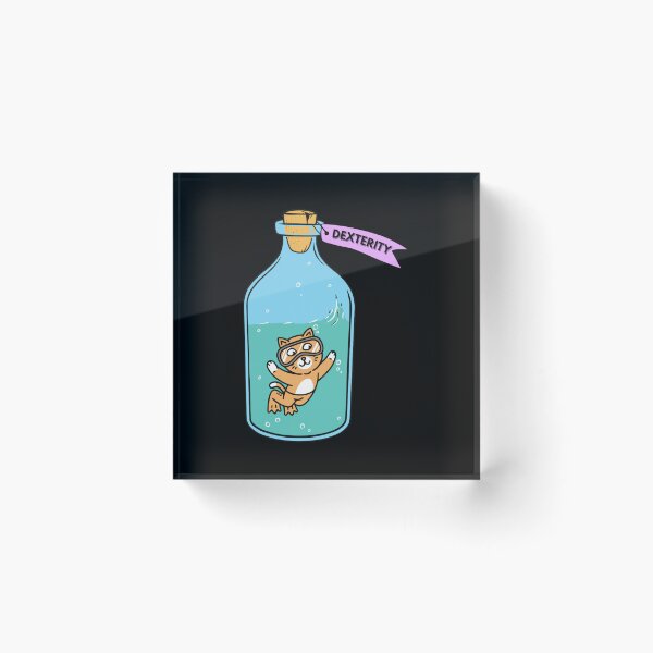 Item preview, Potion of Dexterity - be agile like a cat designed and sold by dannyjar.