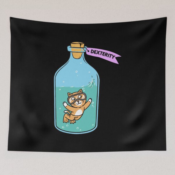 Item preview, Potion of Dexterity - be agile like a cat designed and sold by dannyjar.