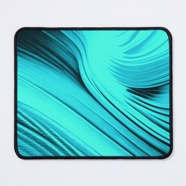 Item preview, Aqua Abstract Swirl designed and sold by asurtiumgreen.