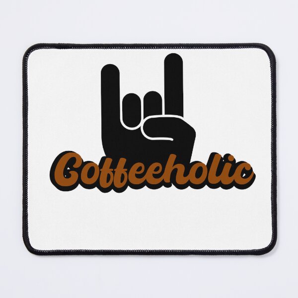Item preview, coffeeholic rock designed and sold by BigBasement.