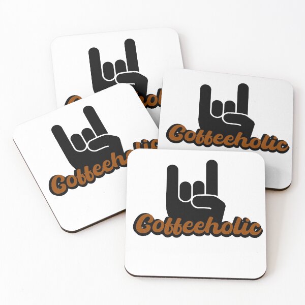 Item preview, coffeeholic rock designed and sold by BigBasement.