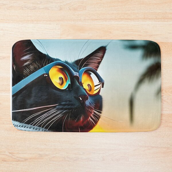 Item preview, Cat Watching Sunset Scene designed and sold by roleshop.
