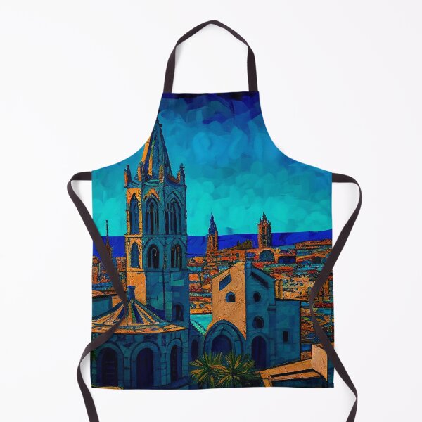 Item preview, Barcelona in the Style of Van Gogh designed and sold by Artventure1.