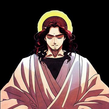 jesus #jesuschrist #freetoedit - Anime Jesus Art, HD Png Download ,  Transparent Png Image - PNGitem