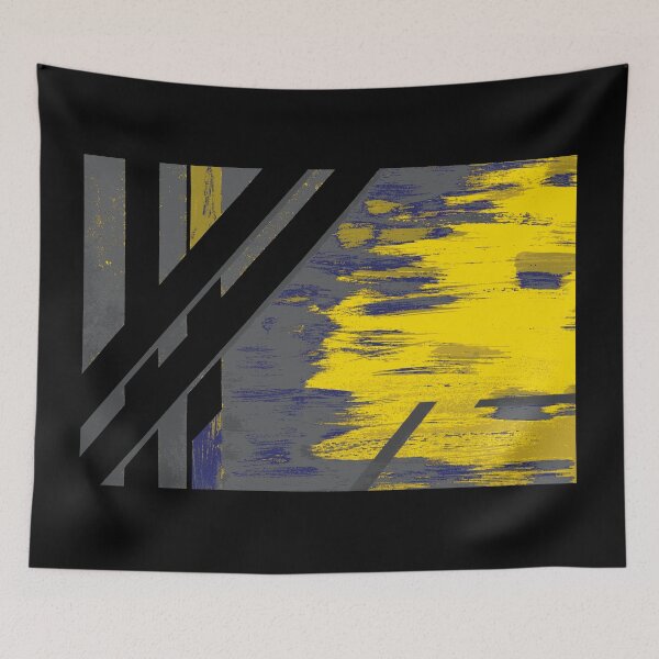 Item preview,  Bamboo grove in Purple and Yellow designed and sold by BlackArtichoke.