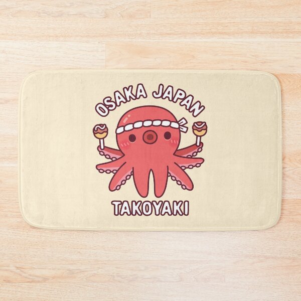 Item preview, Cute Octopus Osaka Japan Takoyaki Food designed and sold by rustydoodle.