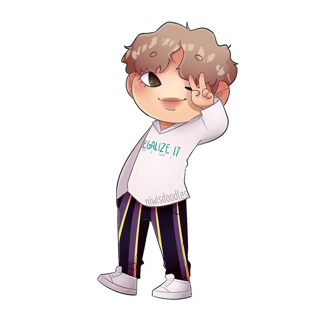 "TAEHYUNG GOGO outfit" by niwisdoodles  Redbubble