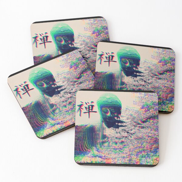 Item preview, Spiritual Zen Buddha meditation during cherry blossom season in Japan designed and sold by Onigokko.