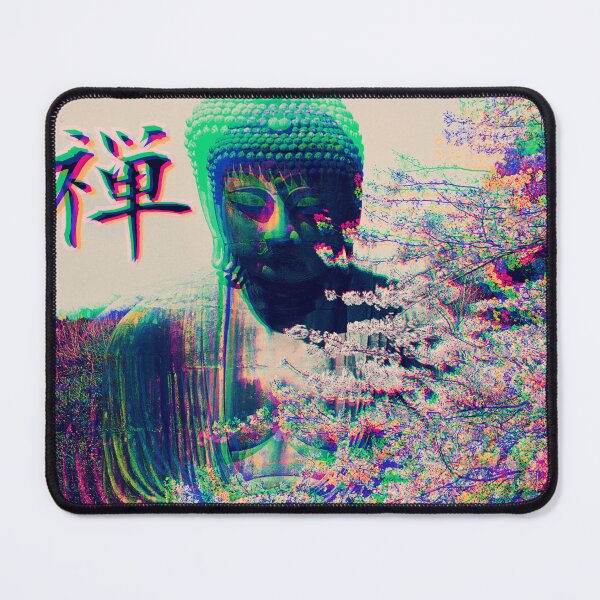 Item preview, Spiritual Zen Buddha meditation during cherry blossom season in Japan designed and sold by Onigokko.