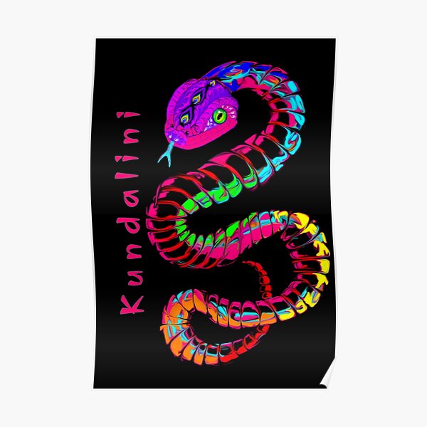 Kundalini Snake Posters for Sale | Redbubble