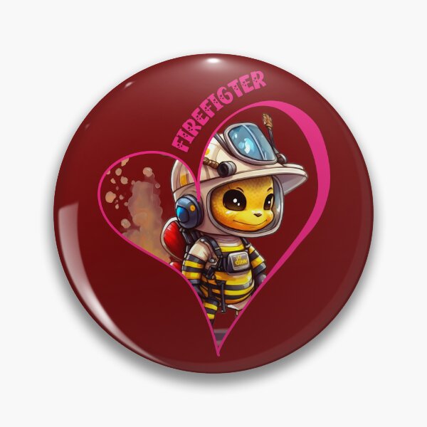 Item preview, Firefighter, bee love designed and sold by HarriPaloma.