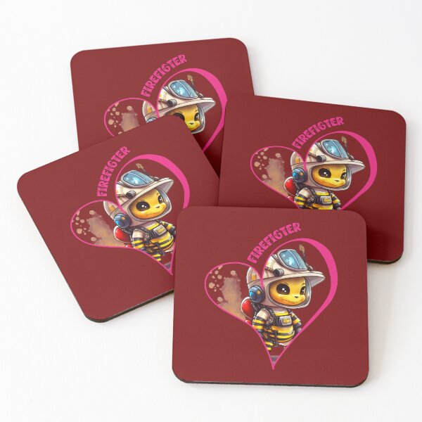 Item preview, Firefighter, bee love designed and sold by HarriPaloma.