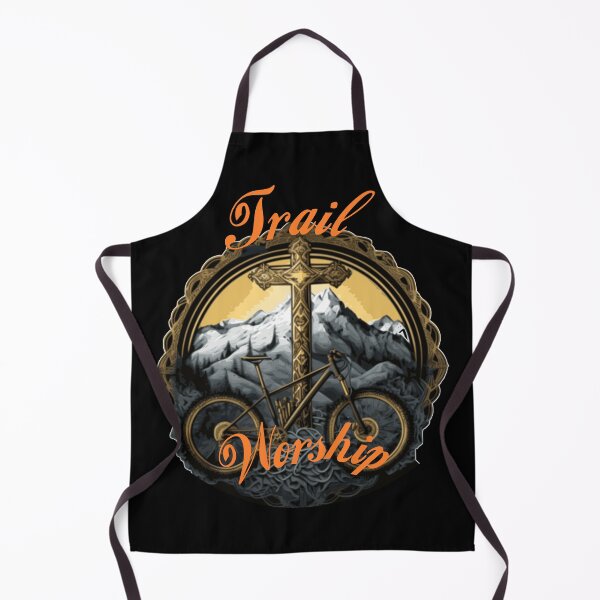 Item preview, Trail Worship - Mountain Biking MTB lovers, explore and adventure designed and sold by MTBSkaterLoversTees.