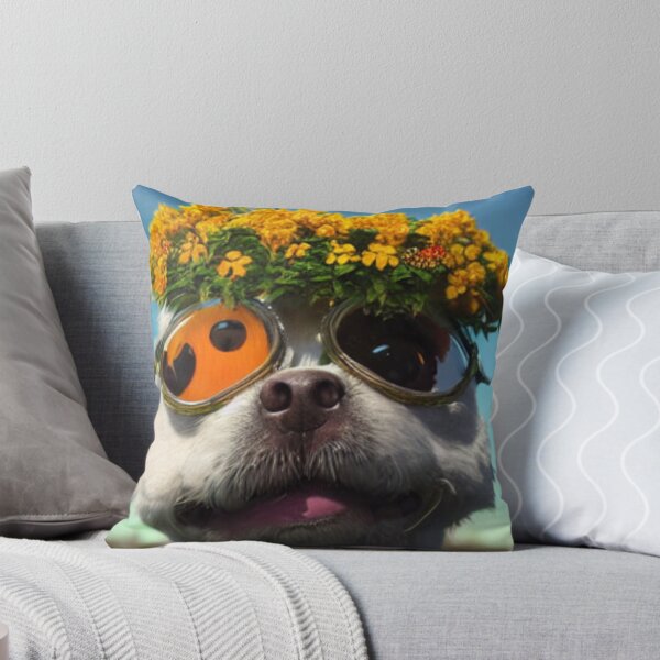 Artikelvorschau, Flowry Hündchen-niedliches T-Shirt entworfen und verkauft von NTF Store.