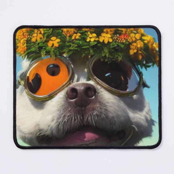 Item preview, Flowry Dogy Cute T - shirt designed and sold by NTF Store.