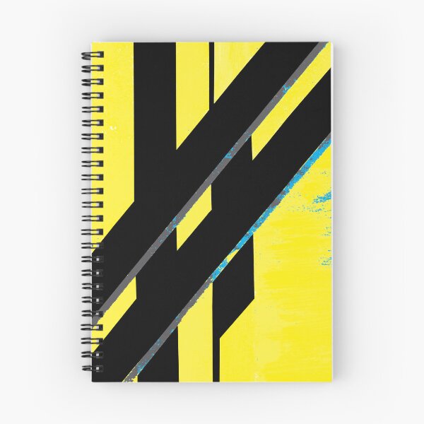 Item preview,  Bamboo grove in Neon Blue and Canary Yellow designed and sold by BlackArtichoke.