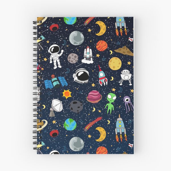 Item preview, Black Design,  Space doodles , space pattern  designed and sold by ByNiran.