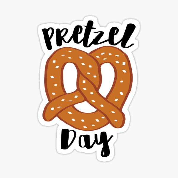 The Office Pretzel Day Stickers.