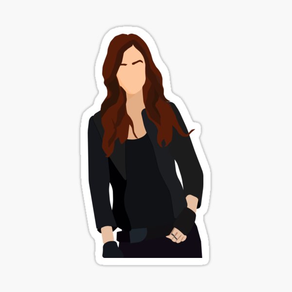 Shadowhunter Clary Fray from the Mortal Instruments by Cassandra Clare Sticker