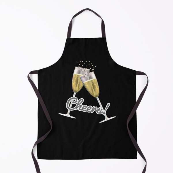 Item preview, Cheers! Wine Flutes with Bubbly designed and sold by ArtByLM.