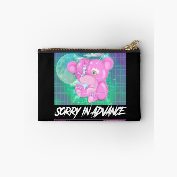 Item preview, 'Just sorry in advance' Pink Bear T-Shirt & Sticker designed and sold by Rodayna Elnaggar.