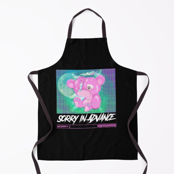 Item preview, 'Just sorry in advance' Pink Bear T-Shirt & Sticker designed and sold by Rodayna Elnaggar.