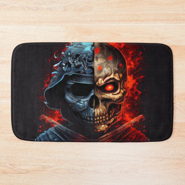 Item preview, Samurai warrior skull face designed and sold by MaryAnn84.