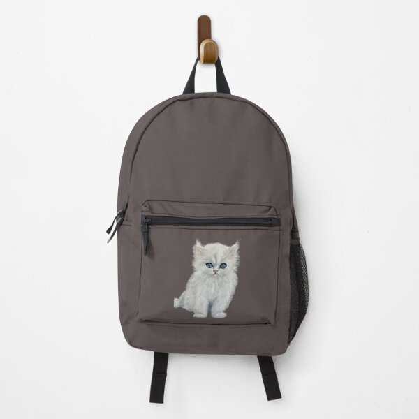 Item preview, Copie de white ruffled kitten pastels designed and sold by ROXANEDS.