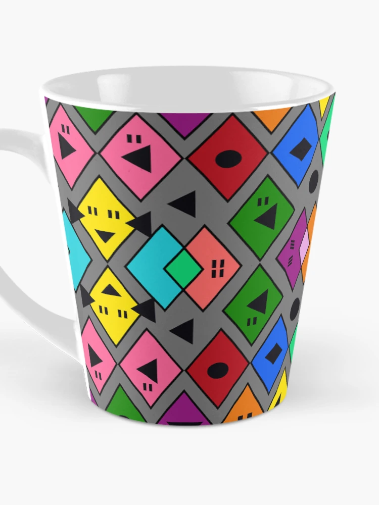 Thumbnail 3 of 4, Coffee Mug, Colorful pattern designed and sold by Inaroda.