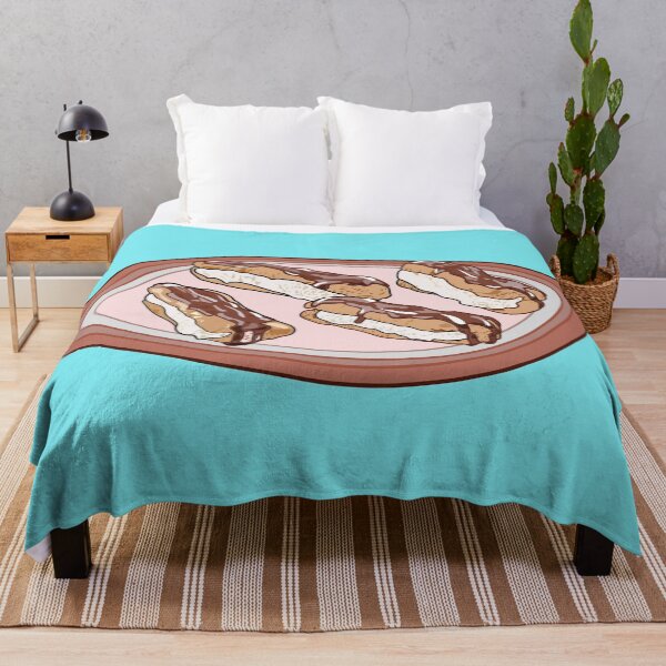 Item preview, Chocolate eclair cartoon illustration designed and sold by Misscartoon.