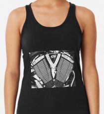 Camiseta de tirantes para mujer Detalle de la motocicleta