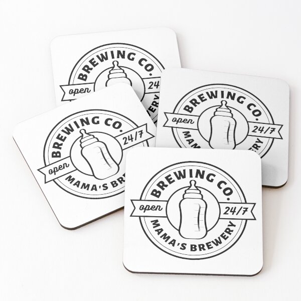 Item preview, Mama's Boobery Breastfeeding Brewery New Mom Brewing Co designed and sold by yoshra.