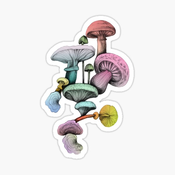 Shrooms Sticker