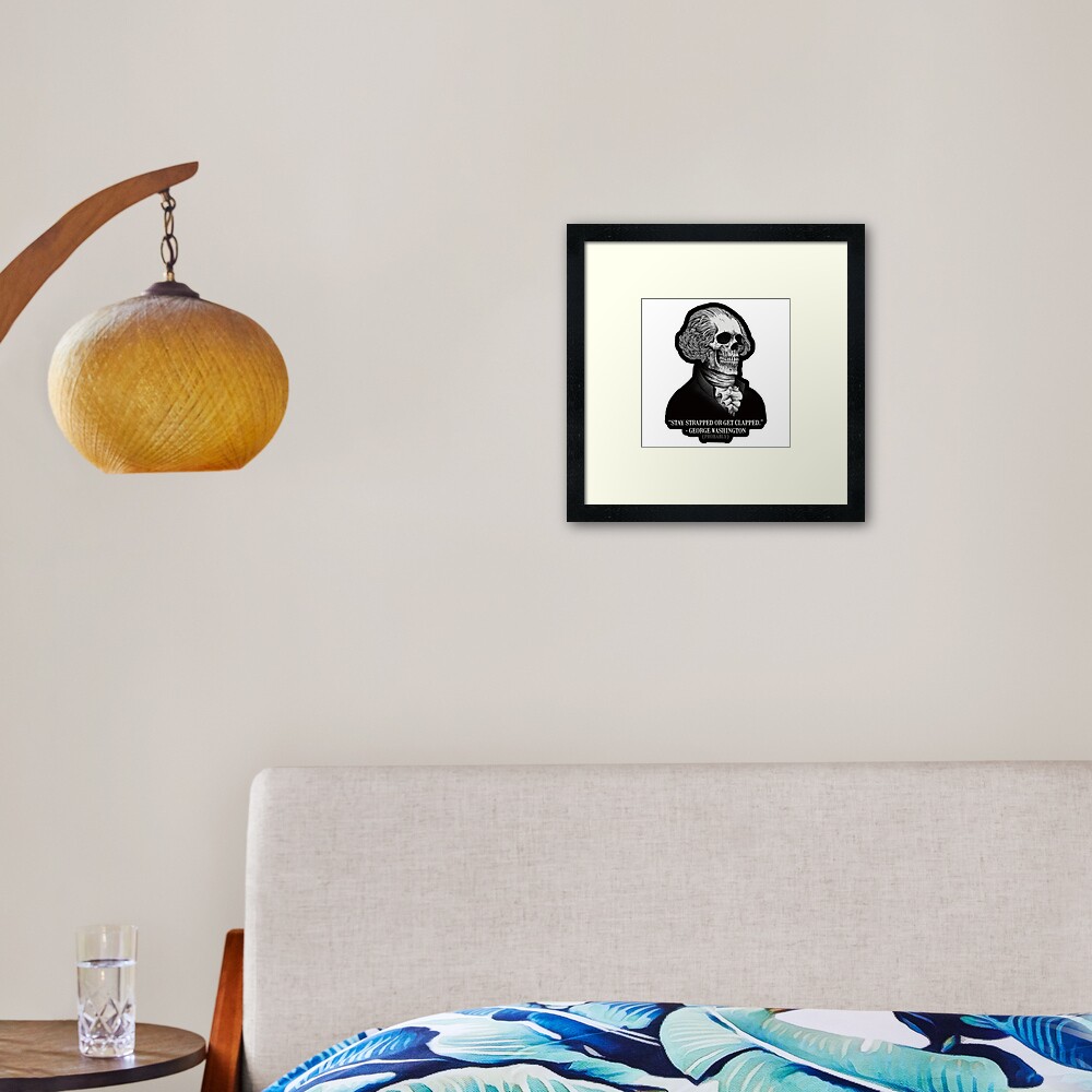Vista previa del artículo con la obra «Lámina enmarcada», diseñado y vendido por TaxThisFedBoy.