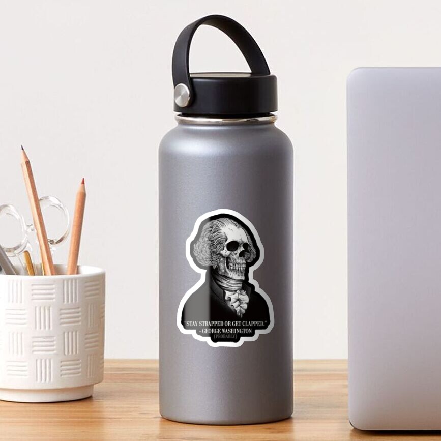 Vista previa del artículo con la obra «Pegatina brillante», diseñado y vendido por TaxThisFedBoy.