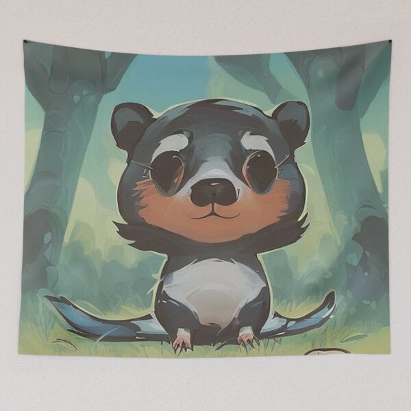 Item preview, Adorable and Hilarious Funny Hamster Artwork designed and sold by shypixels.