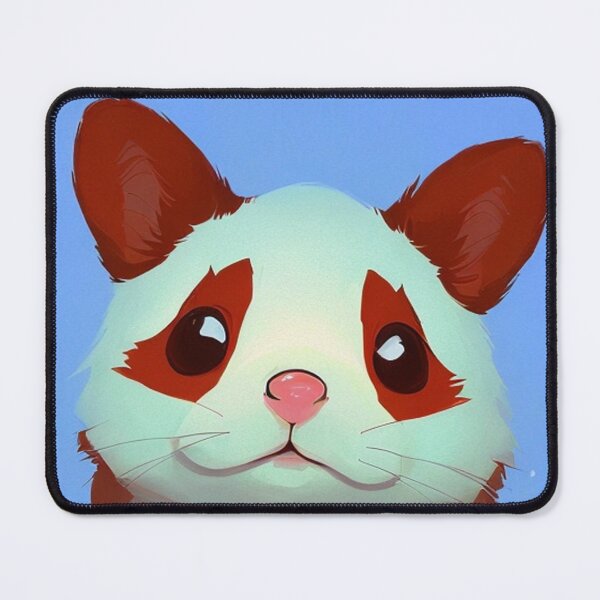 Item preview, Adorable Cartoon Kawaii Cute Hamster Artwork designed and sold by shypixels.