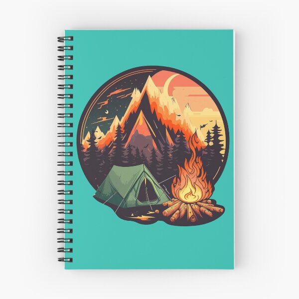 Item preview, Camping, camp fire, camp tent, camping lover designed and sold by pixeldizajn.