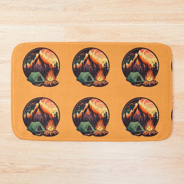 Item preview, Camping, camp fire, camp tent, camping lover designed and sold by pixeldizajn.